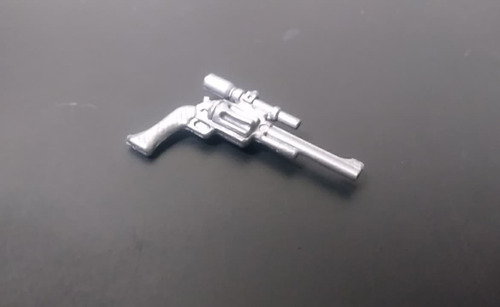 2002 Hasbro Gijoe Gung Ho V8 Accesory Silver Revolver