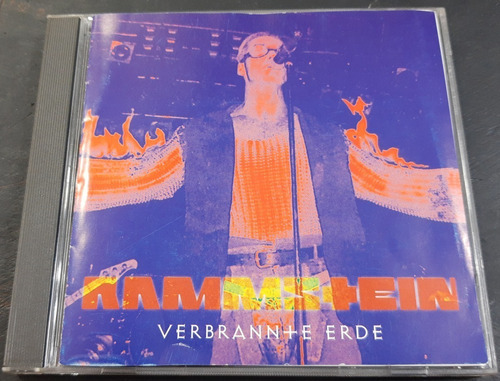 Rammstein - Verbrannte Erde Cd Berlin 96 Ministry Metallic 