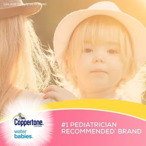 Coppertone Water Babies Spf50 Sunscreen Spray (2 Pack)