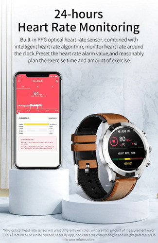 Imagen 8 de 10 de Colmi Smartwatch Sky 5 Plus 1.3 Silver And Black Silicone