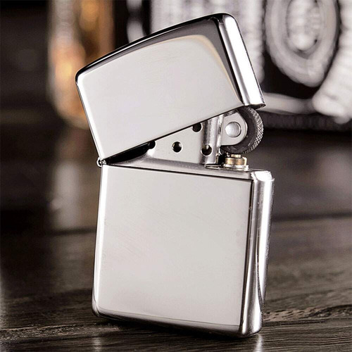 Imagem 5 de 5 de Isqueiro Zippo 250 Espelhado High Polish Chrome Original