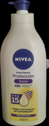 Protector Solar Nivea De 1000l 