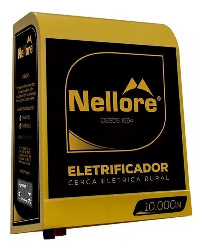 Eletrificador Para Cerca Elétrica Rural Nellore 10.000n 220v