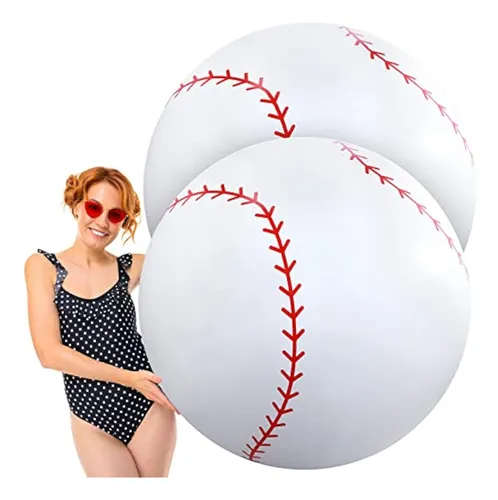comprar Meooeck 2 Pelotas Inflables Gigantes De Playa De