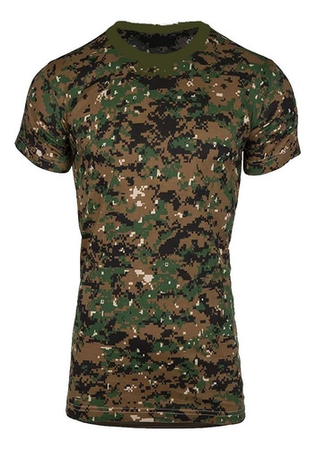 Remera Camuflada Militar Digital Marpat 