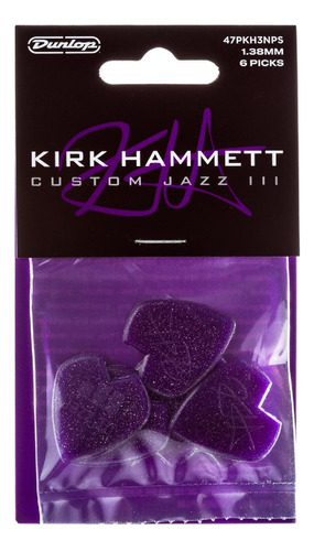 Puas K Hammett Jazz Iii X 6  Purple Dunlop 47pkh3nps Cuo