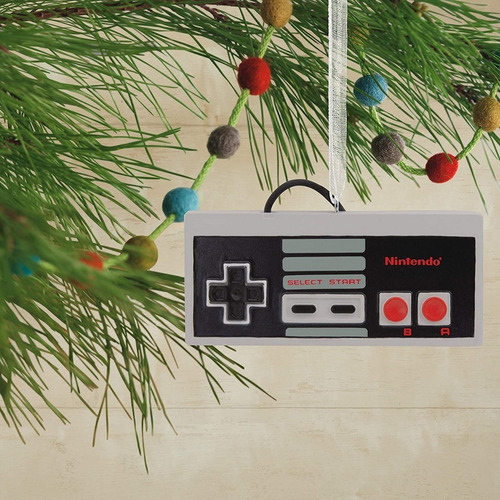 Imagen 1 de 5 de Adorno Para Árbol De Navidad Original Control Nintendo (nes)