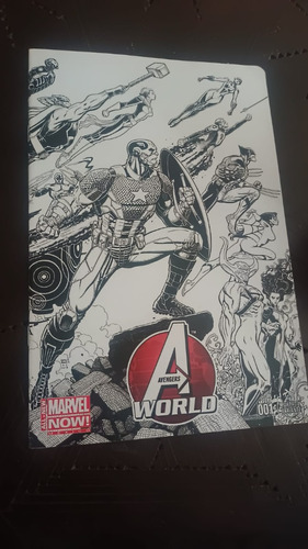 Avengers World No.1 Comic Marvel México Año-2014