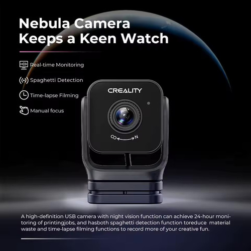 Camara Creality Nebula Full Hd 1080 Monitoreo Time Lapse