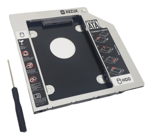 Gaveta Adaptadora Para Hd Secondo Hdd Caddy 12.7mm