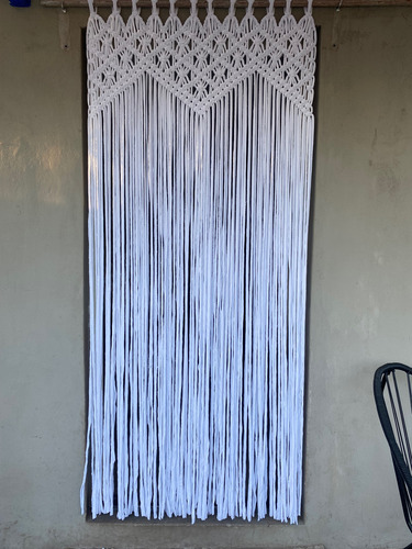 Cortina De Macramé En Trapillo.sweet_hayas