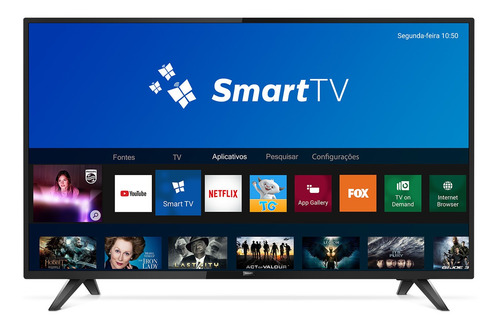 Imagem 1 de 4 de Smart Tv Led 43'' full Hd 43pfg5813/78 Hdmi Wifi Philips