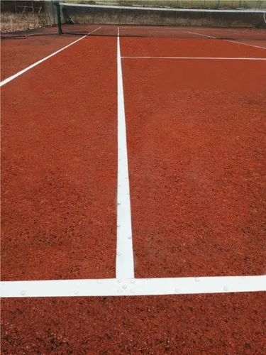 Cinta / Lineas Cancha De Tenis Línea Más Clavos De Aluminio