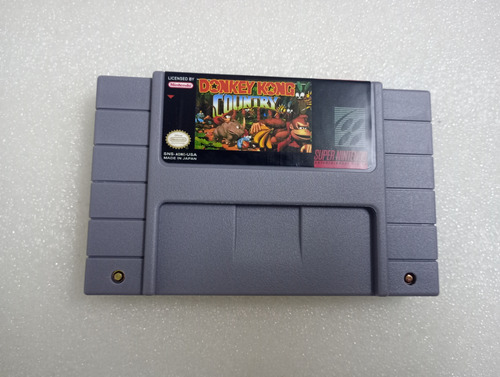 Donkey Kong Country Dkc En Caja Para Super Nintendo, Repro