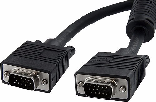 Cable Vga A Vga 1.8 Metros Macho Y Puntas Negras Las Mejores