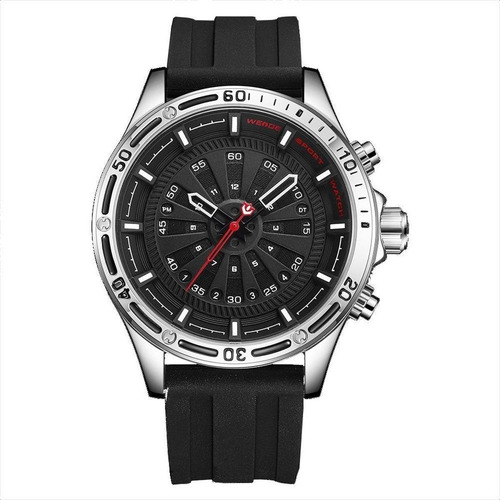 Relógio Masculino Weide Luminoso Analógico Original Nf