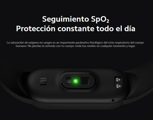 Smartwatch Xiaomi Mi Band 6 Reloj Con Spo2 1.56 + Cuota -*