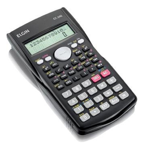 Calculadora Cientifica 240 Funções Cc240 Preta Elgin