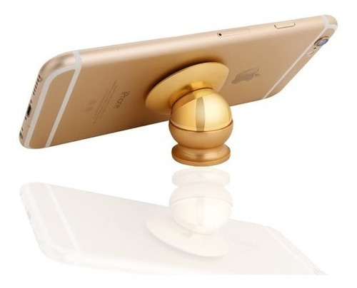 Soporte De Celular Magnetico Ultra Resistente Dorado