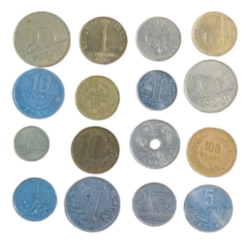 Monedas Del Mundo Incluye 10 Piastras Del Libano 1972. (Usado)