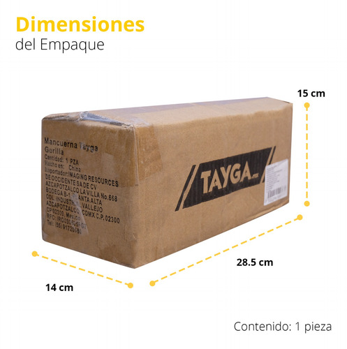 Par Pesas Mancuernas 15lb C/u Tayga Gorilla Gimnasio