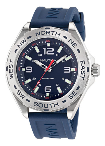 Nautica Reloj Para Hombre Napcws304 Clearwater Beach Con De