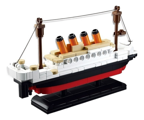 Juego De Bloques De Construcción Modelo De Barco Titanic, 19