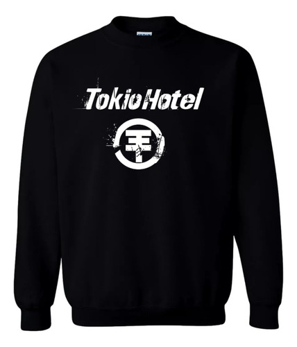 Buzo Tokio Hotel Cuello Redondo Friza Todos Los Modelos