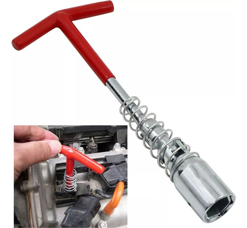 Saca Bujia Llave T Articulada Sacabujia Doble 16mm 21mm F