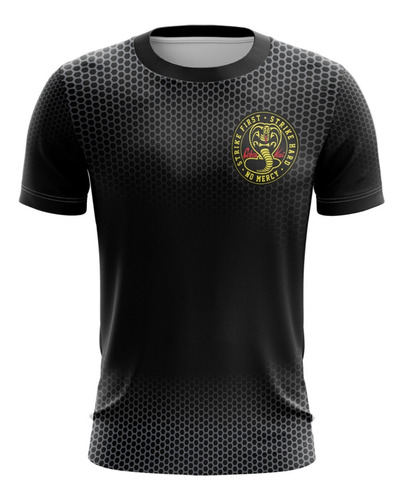 Playera Sublimada Cobra Kai Tela Deportiva Infantil