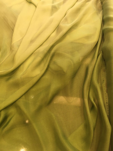 Imagen 2 de 7 de Gasa De Seda Natural Estampada Importada - Diseños Degradé