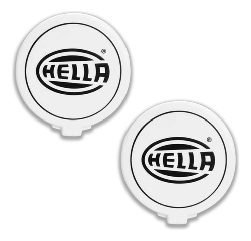 Kit Com Duas Capas Protetoras Para Neblina - Hella - Branco