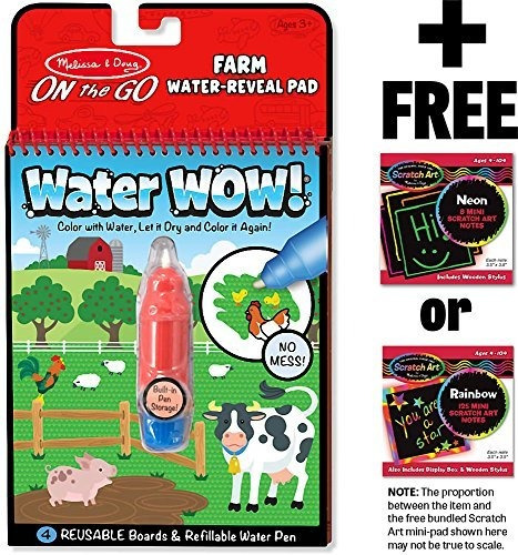 En La Granja: Water Wow Reveal Pad. Activity Book Mas