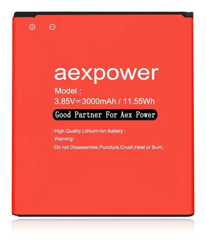 Bateria Celular Samsung Galaxy J3 Emerge Upgraded Aexpower 3000mah Li Ion Para Samsung Galaxy J3 Emerge Sm J327p Sprint/