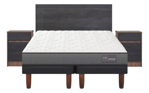 Cama Europea Anatomic King + Set Espresso