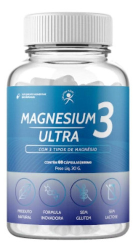 Magnesium 3 Ultra - 60 cápsulas - El magnesio más completo