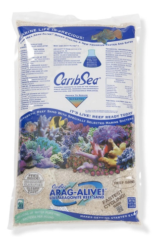 Aragonita Special Grade Reef Sand Carib Sea 9kg