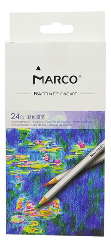 Set Lapices De Colores Marco Raffine Fine Art X 24 Unidades 