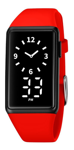 Reloj Pulsera Digital Skmei 1972 Con Correa De Resina Fondo Rd
