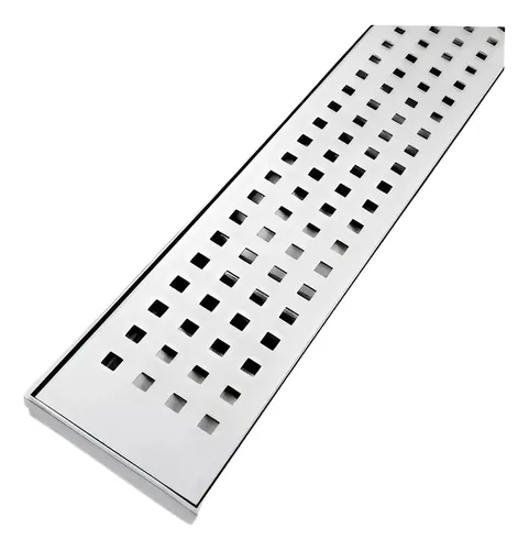 Rejilla Desagüe Drenaje De Ducha Lineal Rectangular 60 X 10cm - Ts Home