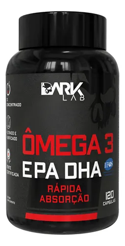 ÔMEGA 3 EPA DHA DARK LAB 120 CAPSULAS 120CAPS