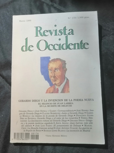 Revista De Occidente 1996 N°178 Ortega Y Gasset