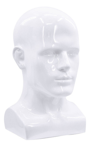 Cabeza De Maniquí Masculino De Pvc Realista Cabeza De