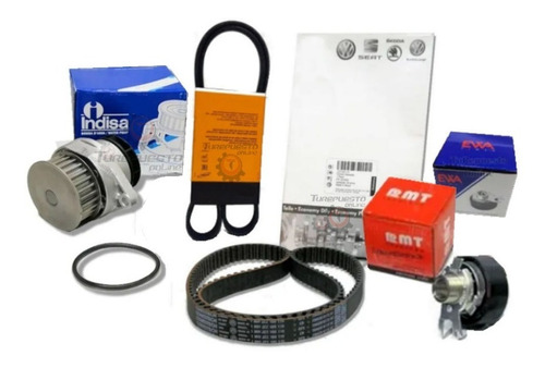 Kit Distribucion + Bomba + Poly-v Vw Gol Motor 1.4 8val