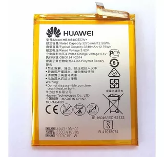 Bateria Huawei Hb386483ecw+ Mate 9 Lite G9 Plus Nova 6x