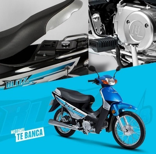 Motomel Blitz 110 Automatica 0km 2023 Smash Scooter Ap Motos