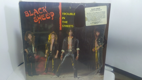 Lp. Heavy Metal Grupo Black Sheeep Trouble In The Street 