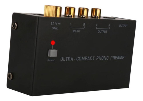 Fonógrafo De Audio Estéreo Entrada Rca Duradera Salida Rca P