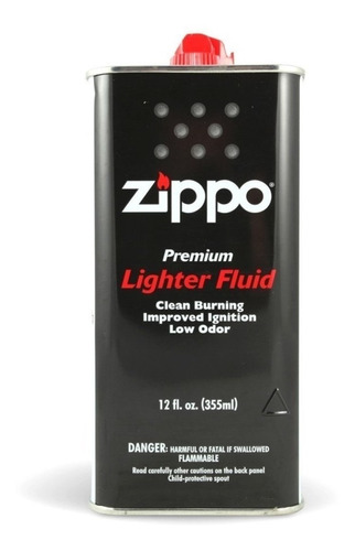 Gasolina Grande Para Encededor Zippo Original 355ml Fumar