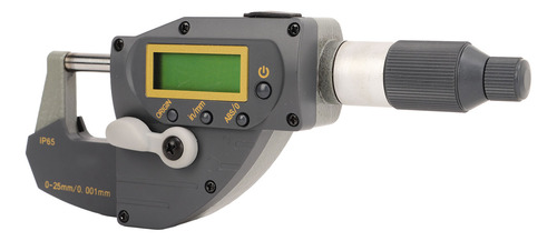 Micrómetro Digital Con Resolución De 0,001 Mm, 0,25 Mm, Ip65